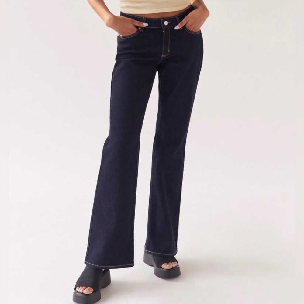 Abrand low rise bootcut jean y2k size 25 brand new NWT